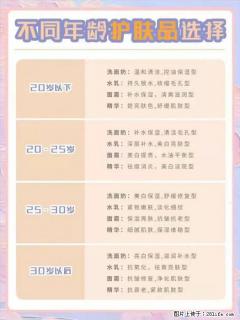 【姬存希】不同年龄，不同护肤的选择，你选对了吗？请爱惜自己！ - 秦皇岛28生活网 qhd.28life.com