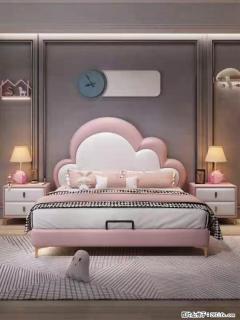 佛山大厂货，高质量仿真皮，实木床边，高密度海绵，带实木床板，全新包装，特价处理 - 秦皇岛28生活网 qhd.28life.com