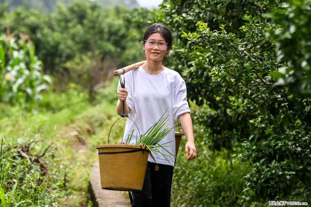 全网追的“扁担女孩”，找了一份暑假工，时薪12元 - 秦皇岛生活资讯 - 秦皇岛28生活网 qhd.28life.com